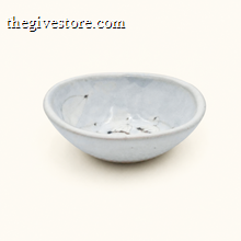 Spako Clay ceramic dish with floral pattern on a white background